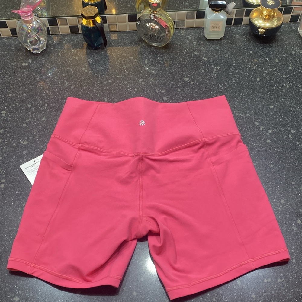 Brand new pink athleta shorts. Tags still on - Picture 4 of 4